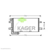 94-5405 KAGER Радиатор кондиционера