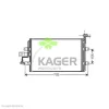 94-6002 KAGER Радиатор кондиционера