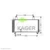 94-6085 KAGER Радиатор кондиционера