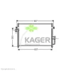 94-6318 KAGER Радиатор кондиционера