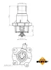 Превью - 725030 NRF Термостат, охлаждающая жидкость (фото 6)