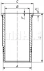 061 WN 10 KNECHT/MAHLE Гильза цилиндра