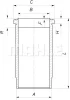 061 WN 19 KNECHT/MAHLE Гильза цилиндра