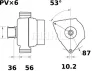 MG 97 KNECHT/MAHLE Генератор