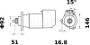 MS 480 KNECHT/MAHLE Стартер