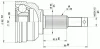 Превью - CVJ5345.10 OPEN PARTS Шарнирный комплект, приводной вал (фото 2)