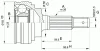Превью - CVJ5336.10 OPEN PARTS Шарнирный комплект, приводной вал (фото 2)