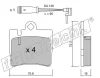 613.0W FRI.TECH. Тормозные колодки