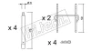 KIT.086 FRI.TECH. Комплектующие (ремкомплект), колодки тормозные