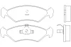 Превью - T1022 BEHR/HELLA/PAGID Комплект тормозных колодок, дисковый тормоз (фото 2)