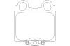 Превью - T1475 BEHR/HELLA/PAGID Комплект тормозных колодок, дисковый тормоз (фото 2)