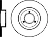 Превью - 52503 BEHR/HELLA/PAGID Тормозной диск (фото 2)