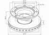 Превью - 046.375-00A PE AUTOMOTIVE Тормозной диск (фото 2)