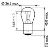 Превью - 13498MDCP PHILIPS Лампа накаливания, фонарь указателя поворота (фото 5)