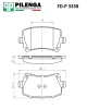 Превью - FD-P 3358 PILENGA Колодки дисковые задние vw tiguan 1.4tsi/2.0tdi/2.0tfsi 07> (фото 2)