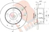 Превью - 78RBD24060 R BRAKE Тормозной диск (фото 2)