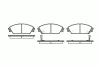 Превью - 0229.02 REMSA Комплект тормозных колодок, дисковый тормоз (фото 2)