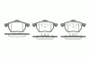 Превью - 0390.01 REMSA Комплект тормозных колодок, дисковый тормоз (фото 2)