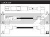 LUC4324 LUCAS Высоковольтные провода (комплект проводов зажигания)