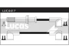 LUC4417 LUCAS Высоковольтные провода (комплект проводов зажигания)