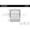 Превью - 8A0180 RIDEX Воздушный фильтр (фото 4)