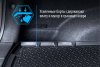 Превью - 16007005 RIVAL Коврик автомобильный резиновый Lada Xray без полки и с пластиковой накладкой в проеме багажника 2016- (фото 14)