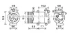 FDK585 PRASCO Компрессор кондиционера