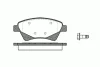 Превью - 2976.20 ROADHOUSE Комплект тормозных колодок, дисковый тормоз (фото 2)