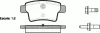 Превью - 21241.00 ROADHOUSE Комплект тормозных колодок, дисковый тормоз (фото 2)