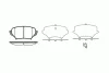 Превью - 21189.01 ROADHOUSE Комплект тормозных колодок, дисковый тормоз (фото 2)