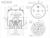 Превью - R4022DGL03A ROSTAR Пневмоподушка со стак. 2шп.m12 1отв-шт.m22 поршень пластик 4отв.m12 saf (фото 2)