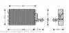 VWV186 PRASCO Испаритель кондиционера