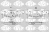 Превью - 6216203 SASIC Комплект тормозных колодок, дисковый тормоз (фото 2)