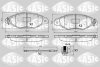 Превью - 6214012 SASIC Комплект тормозных колодок, дисковый тормоз (фото 2)