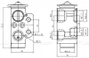 LTRV 1825 LUZAR Расширительный клапан, кондиционер