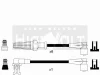 Превью - OEF591 STANDARD Высоковольтные провода (комплект проводов зажигания) (фото 2)
