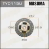 TYD115U MASUMA Диск сцепления