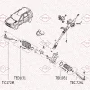 TED1031 TATSUMI Тяга рулевая renault duster 10>