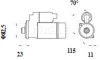 MS 1159 KNECHT/MAHLE Стартер