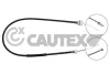 081309 CAUTEX Трос, управление сцеплением