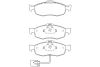 Превью - 2307104 TEXTAR Комплект тормозных колодок, дисковый тормоз (фото 2)