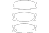 Превью - 2350101 TEXTAR Комплект тормозных колодок, дисковый тормоз (фото 2)