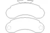 Превью - 2157302 TEXTAR Комплект тормозных колодок, дисковый тормоз (фото 2)