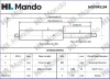 MOP045194 MANDO Газовая пружина, капот