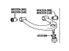 48630-60020 TOYOTA Рычаг передний верхний левый land cruiser 120/prado grj120/kdj120