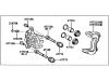 47750-48110 TOYOTA Суппорт тормозной