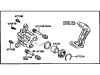 47730-33040 TOYOTA Суппорт тормозной перед. прав. toyo