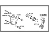 47730-20410 TOYOTA Суппорт тормозной перед. прав. toyo