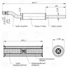 Превью - EAM 0101 TRIALLI Предглушитель выхлопных газов (фото 3)