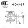Превью - GO 0889 TRIALLI Шарнирный комплект, приводной вал (фото 6)